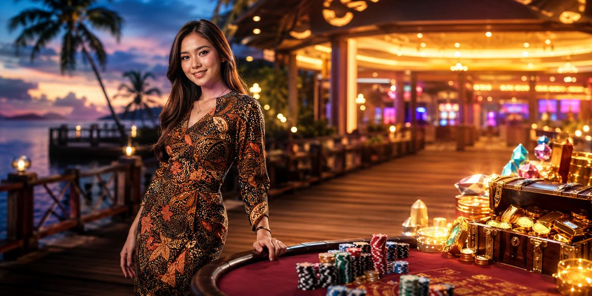 Deposit mudah dengan tema batik dari Sabah bagi platform re4r